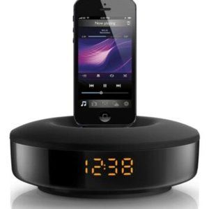 Philips DS1155/37 Charging , iPhone/iPod Dock-Clock Speaker (tested)
